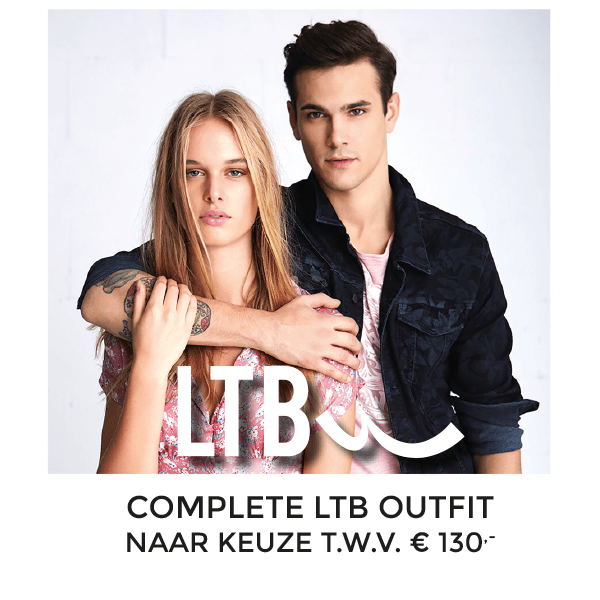 Complete LTB outfit naar keuze t.w.v. € 130,-